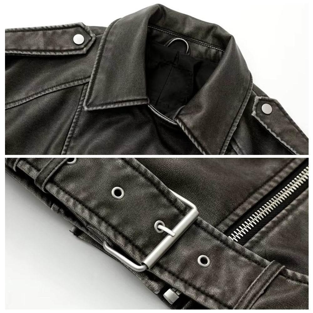 Womens Black Real Lambskin Leather Jacket