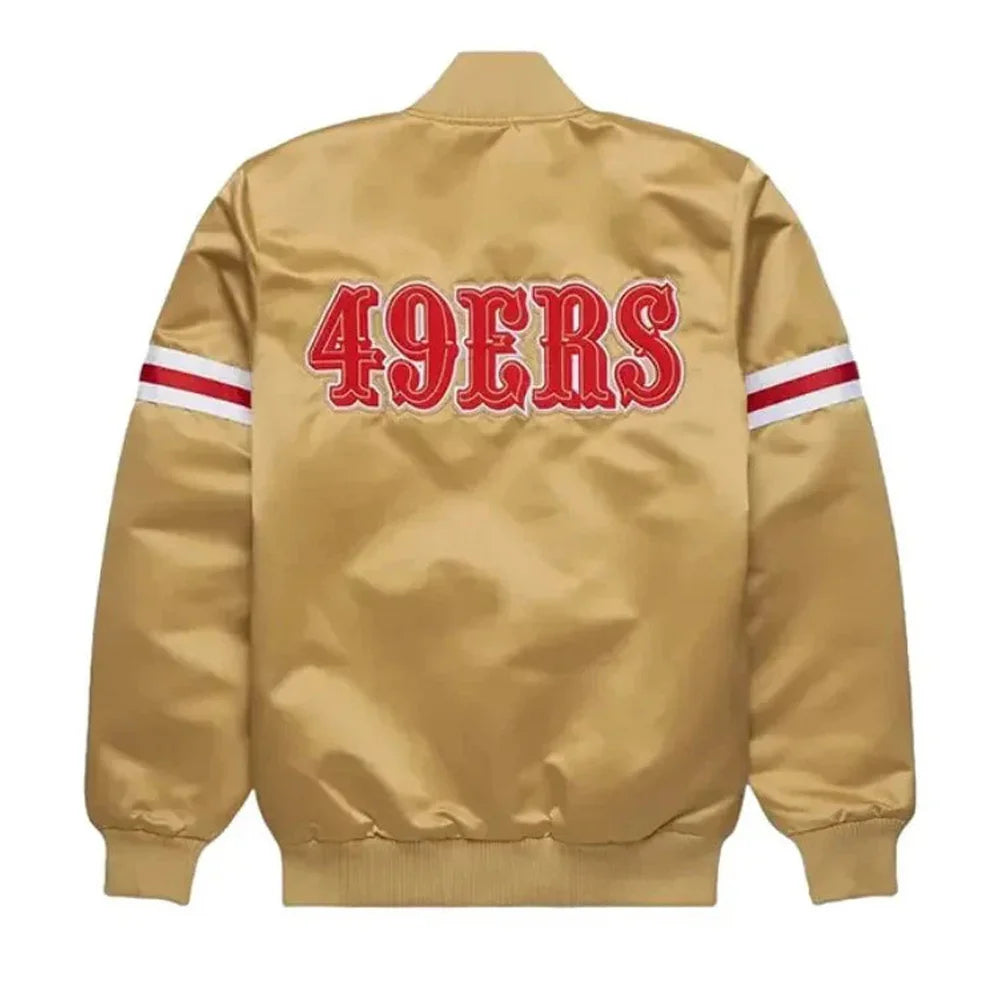 49ers-san-starter-gold-varsity-jacket