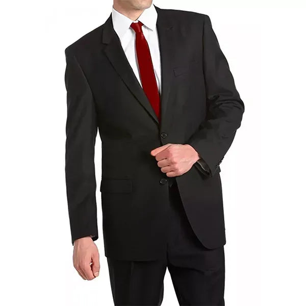 Agent 47 Hitman Rupert Friend Black Two Piece Suit