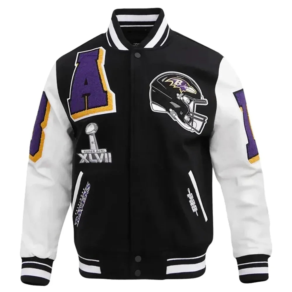 Baltimore Ravens Varsity Jacket For Men & Women
