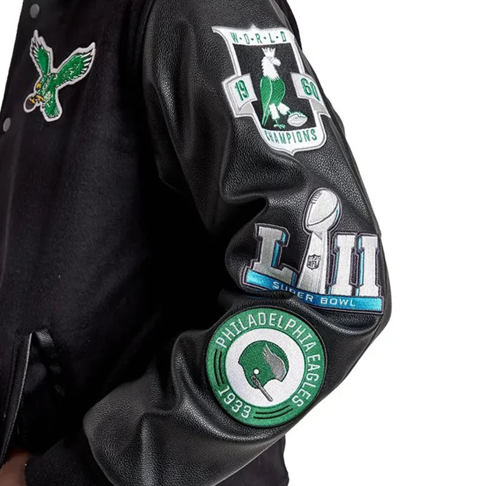 Eagles-Varsity-Jacket-Black