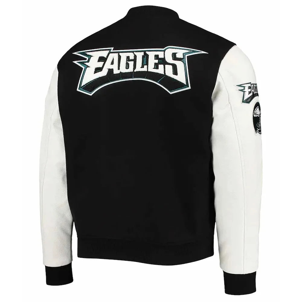 Philadelphea-Eagles-Black-and_-White-Jacket