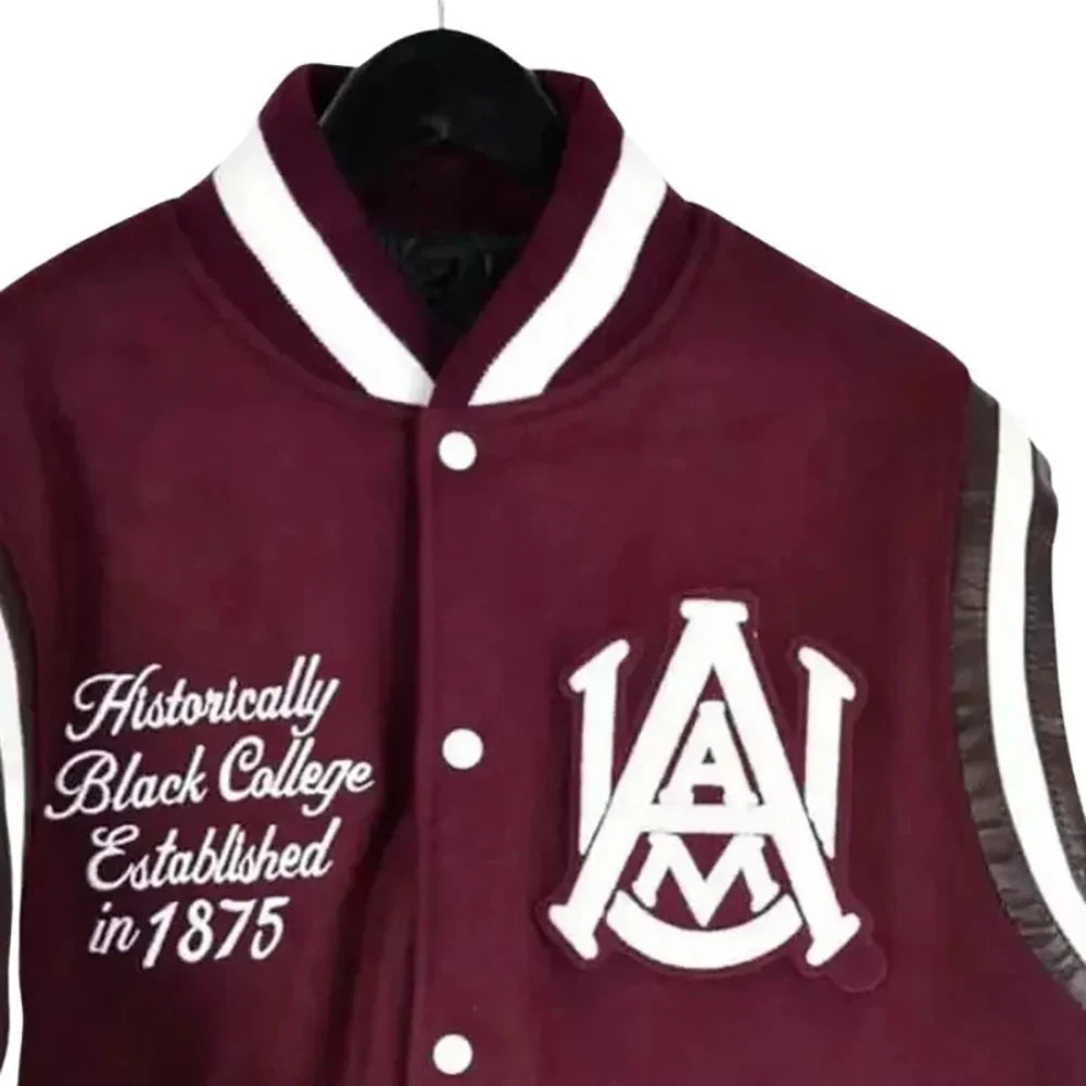 Alabama AM University Varsity Jacket- Perfect Blend of Legacy & Style